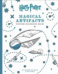 Book Cover for Harry Potter Magical Artifacts Poster Coloring Book by Scholastic
