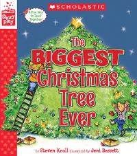 Book Cover for The Biggest Christmas Tree Ever (A Storyplay Book) by Steven Kroll