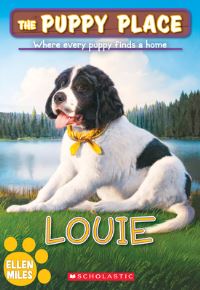 Book Cover for Louie (The Puppy Place #51) by Ellen Miles