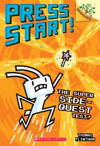 Book Cover for The Super Side-Quest Test! by Thomas Flintham