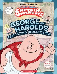Book Cover for George and Harold's Epic Comix Collection by Meredith Rusu, DreamWorks Animation