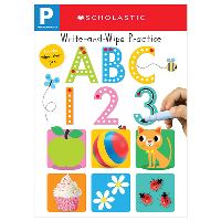 Book Cover for ABC 123 Write and Wipe Flip Book by Scholastic