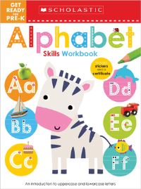 Book Cover for Get Ready for Pre-K Alphabet Skills Workbook by Scholastic Early Learners
