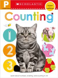 Book Cover for Get Ready for Pre-K Counting Workbook by Scholastic