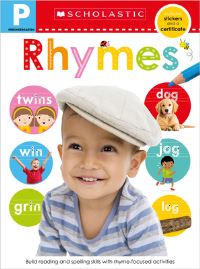 Book Cover for Rhymes Pre-K Workbook by Scholastic