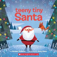 Book Cover for Teeny Tiny Santa by Rachel Matson