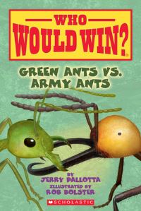 Book Cover for Green Ants Vs. Army Ants by Jerry Pallotta