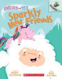 Book Cover for Sparkly New Friends by Heather Ayris Burnell