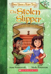 Book Cover for The Stolen Slipper by Anna Staniszewski
