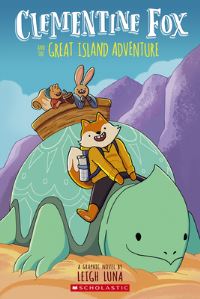 Book Cover for Clementine Fox and the Great Island Adventure by Leigh Luna