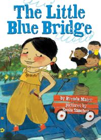 Book Cover for The Little Blue Bridge by Brenda Maier