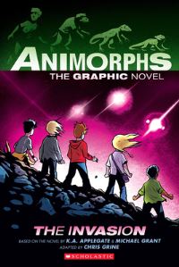 Book Cover for The Invasion: A Graphic Novel (Animorphs #1) by K a Applegate, Michael Grant