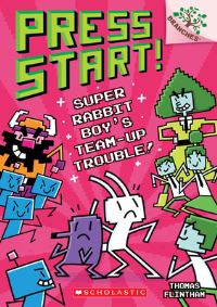 Book Cover for Super Rabbit Boy's Team-Up Trouble! by Thomas Flintham