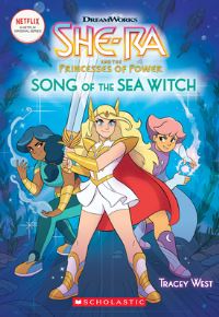 Book Cover for Song of the Sea Witch by Tracey West, DreamWorks Animation