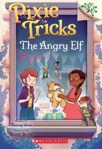 Book Cover for The Angry Elf by Tracey West