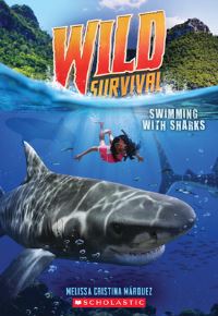 Book Cover for Swimming With Sharks by Melissa Cristina Márquez