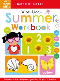 Book Cover for Get Ready for Pre-K Summer Workbook by Scholastic