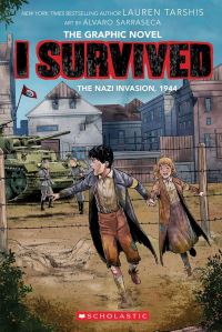 Book Cover for I Survived the Nazi Invasion, 1944 by Georgia Ball, Juanma Aguilera, Lauren Tarshis
