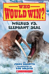 Book Cover for Walrus Vs. Elephant Seal by Jerry Pallotta
