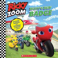 Book Cover for Ricky's New Badge (Ricky Zoom) by Cala Spinner