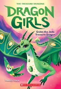Book Cover for Quinn the Jade Treasure Dragon by Maddy Mara