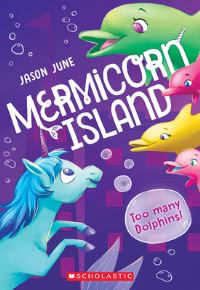 Book Cover for Too Many Dolphins! by Jason June