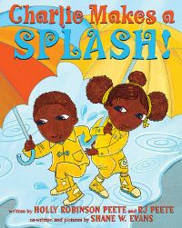 Book Cover for Charlie Makes a Splash! by Holly Robinson Peete, RJ Peete