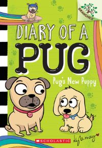Book Cover for Pug's New Puppy by Kyla May