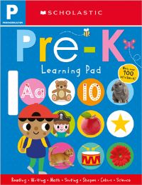 Book Cover for Pre-K Learning Pad by Scholastic