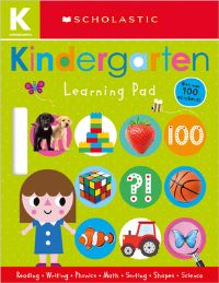 Book Cover for Kindergarten Learning Pad by Scholastic