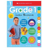 Book Cover for Grade 1 Jumbo Workbook by Scott Barker