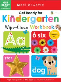 Book Cover for Get Ready for Kindergarten Wipe-Clean Workbook by Scholastic