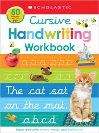 Book Cover for Cursive Practice Learning Pad by Scholastic