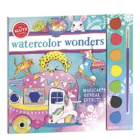 Book Cover for Watercolor Wonders by Editors of Klutz