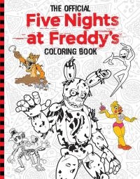 Book Cover for Official Five Nights at Freddy's Coloring Book by Scott Cawthon