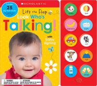 Book Cover for Look Who's Talking With Baby Signing by Scott Barker