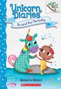 Book Cover for Bo and the Merbaby by Rebecca Elliott