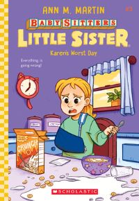 Book Cover for Karen's Worst Day (Baby-Sitters Little Sister #3) by Ann M Martin
