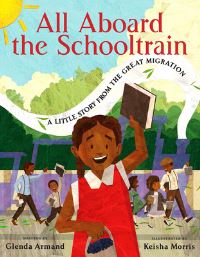 Book Cover for All Aboard the Schooltrain by Glenda Armand