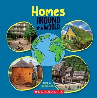 Book Cover for Homes Around the World by Lisa M Herrington