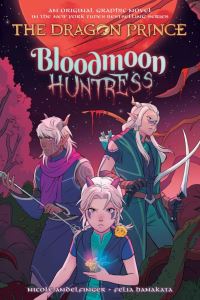 Book Cover for Bloodmoon Huntress by Nicole Andelfinger, Aaron Ehasz, Justin Richmond