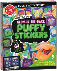 Book Cover for Make Your Own Glow-in-the-Dark Puffy Stickers (Klutz) by Editors of Klutz