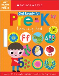 Book Cover for Get Ready for Pre-K Learning Pad by Scholastic