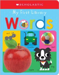 Book Cover for My First Words by Scholastic