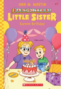 Book Cover for Karen's Birthday (Baby-Sitters Little Sister #7) by Ann M Martin