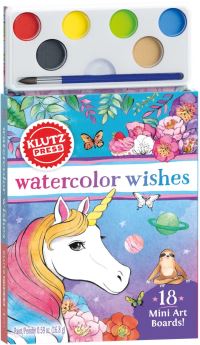 Book Cover for Watercolor Wishes (Klutz) by Editors of Klutz