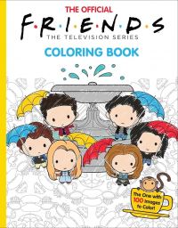 Book Cover for The Official Friends Coloring Book by Micol Ostow