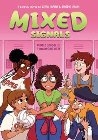 Book Cover for Mixed Signals: A Graphic Novel (Mixed Feelings #2) by Sara Amini