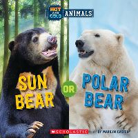 Book Cover for Hot and Cold Animals. Sun Bear or Polar Bear by Marilyn Easton