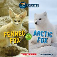 Book Cover for Hot and Cold Animals. Fennec Fox or Arctic Fox by Marilyn Easton